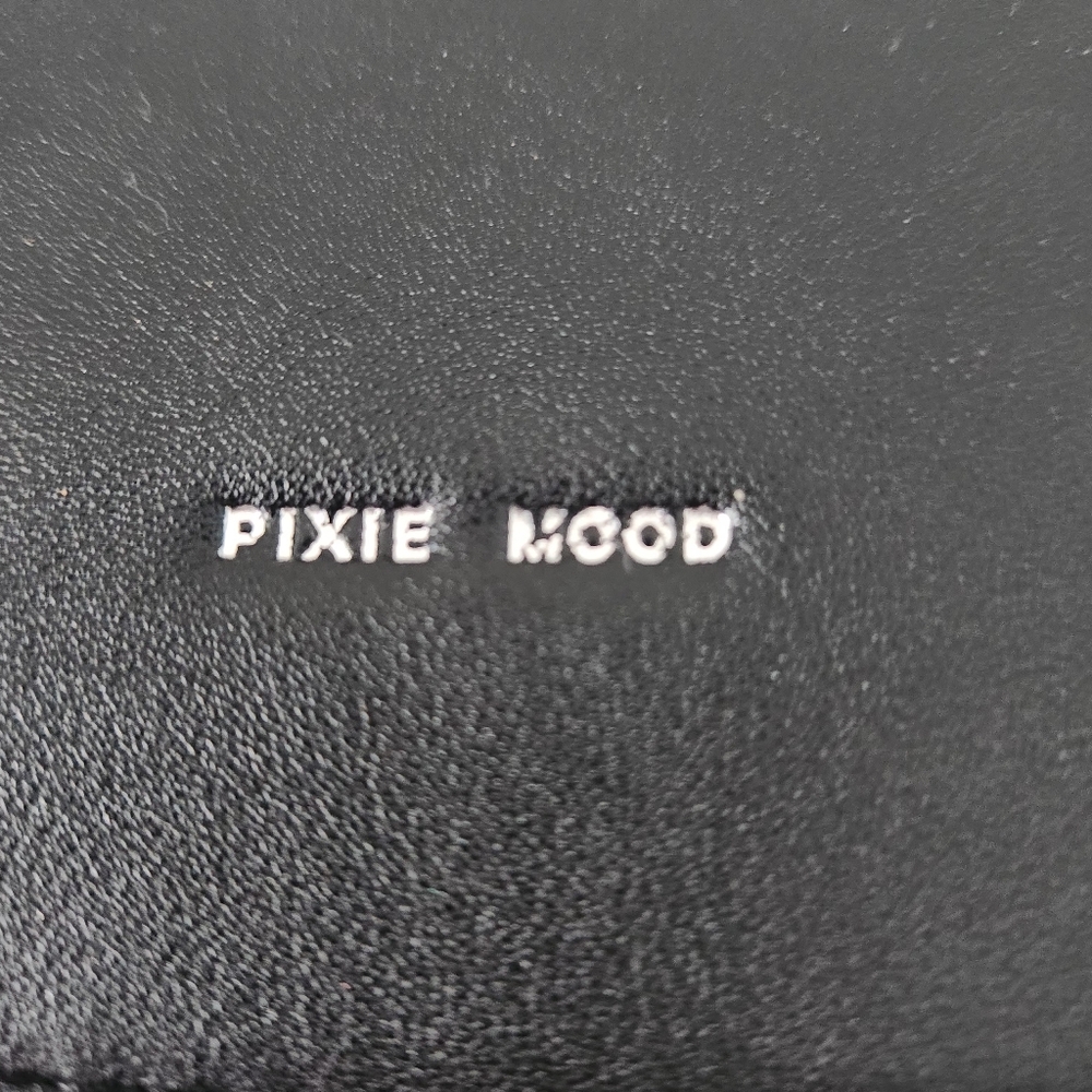 Pixie MOOD VEGAN LEATHER Black Backpack - Picture 2 of 7